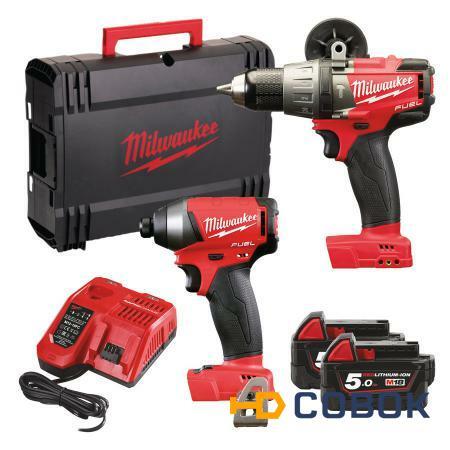 Фото Milwaukee M18 FPP2A-502X Набор аккумуляторного инструмента FUEL™