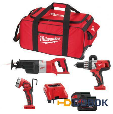 Фото Milwaukee HD28 Pack D-502В Набор аккумуляторных инструментов