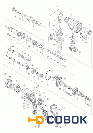 Фото Кольцо стопорное MAKITA HR2610