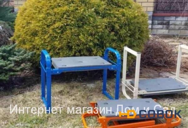 Фото Скамейка складная перевёртыш садовая дачная скамейка-трансформер универсальная