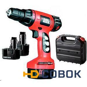 Фото Винтоверт аккум. KC12 GTBK BLACK&DECKER