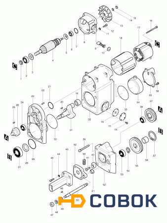 Фото Шестерня Makita HM1800/1801/1810