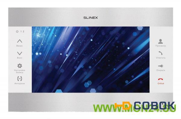 Фото SL-10M (серебро+белый): Цветной видеодомофон