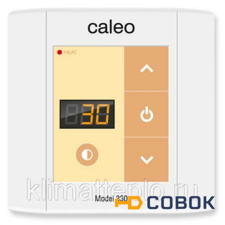 Фото Терморегулятор CALEO 330 встраиваемый цифровой 3 кВт
