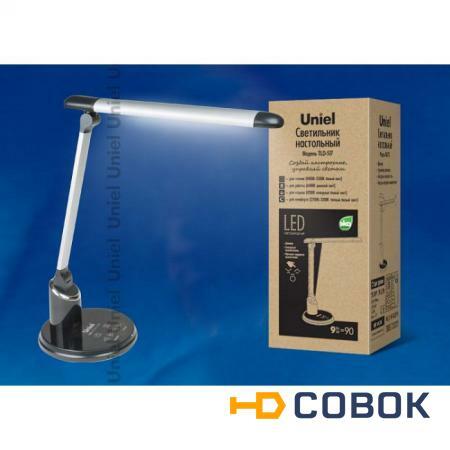 Фото Настольная лампа офисная TLD-517 Silver-Black/LED/900Lm/2700-6400K/Dimmer 9107