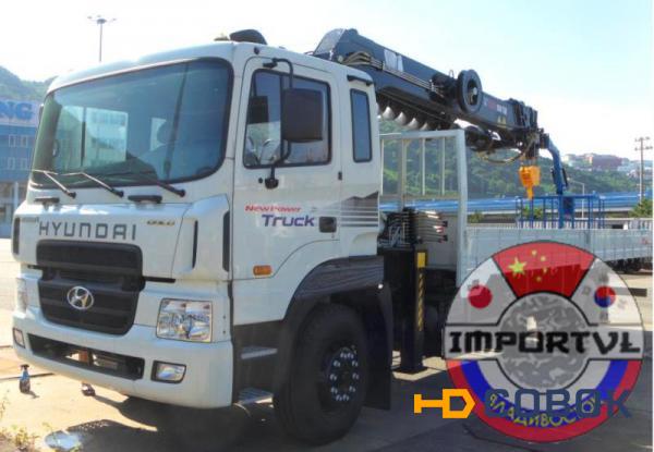 Фото Hyundai HD 170 КМУ Hiab 190TM+бур