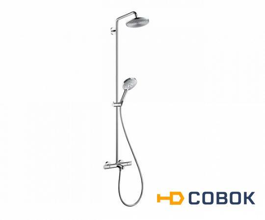 Фото Душевая система Hansgrohe Raindance 27117000 с термостатом