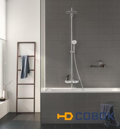 Фото Grohe Euphoria SmartControl System 260 Mono 26510000 Душевая система с термостатом для ванны (хром)