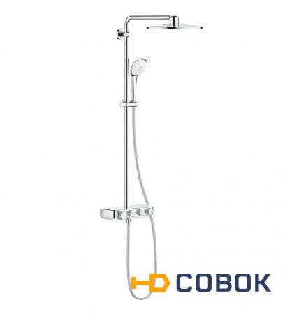 Фото Grohe Euphoria SmartControl System 310 Duo 26507000 Душевая система с термостатом (хром)