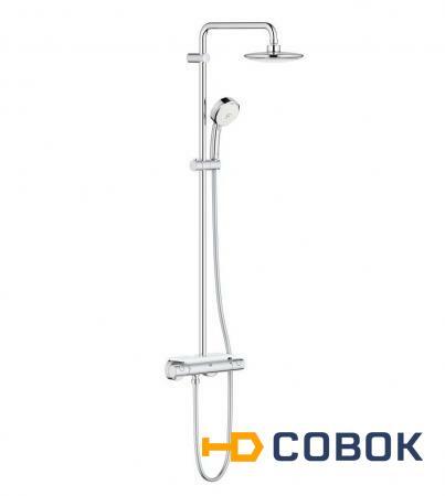 Фото Grohe Euphoria System 190 26249000 Душевая система с термостатом (хром)