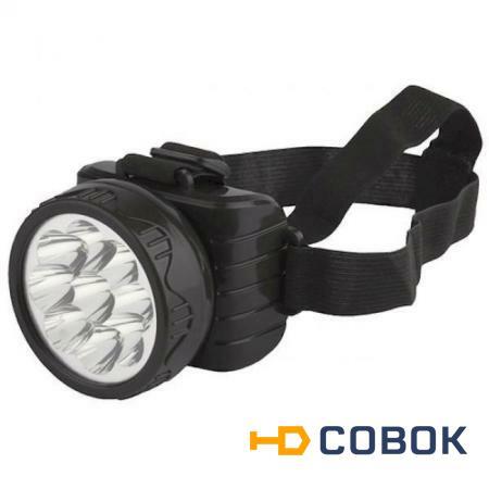 Фото Фонарь TG9 Трофи Налобный (аккумулятор 4В0.9А.ч 9xLED ЗУ 220В); C0045557