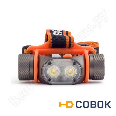 Фото Налобный фонарь ЯРКИЙ ЛУЧ PANDA 2M 2xCREE XP-G3 max.800лм