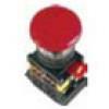 фото Кнопка AEAL-22 "Грибок"с фиксацией красный d22мм 230В 1з+1р TDM