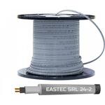 Фото №2 EASTEC SRL 24-2 M=24W (300м/рул.),греющий кабель без оплетки