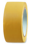 фото Клейкая ребристая лента ПВХ 50мм х33м желтая устойчивая к УФ
