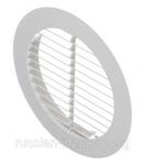 Фото №2 Вентиляционная решетка наружная круглая пластиковая d200 мм c фланцем d150 мм