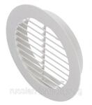 Фото №2 Вентиляционная решетка наружная круглая пластиковая d130 мм c фланцем d100 мм