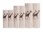 фото Махровые полотенца с вышивкой "Жираф"
