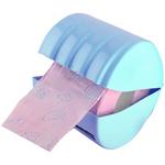 Подвесные держатели для туалетной бумаги PRORAB Держатель для т/бумаги ПЦ1511 Бочонок-Волна голуб.