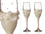 фото Набор бокалов для шампанского из 2 шт. с золотой каймой 170 мл. Посуда Ооо (802-510093)