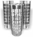 фото Электрокаменка "СФЕРА" ЭКМ-4,5 (корпус из нерж. стали) встроен пульт управл.