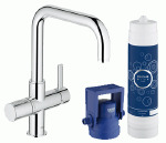 Фото №2 Grohe Blue Pure Смеситель однорычажный для мойки