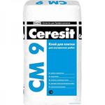 фото Ceresit (Церезит) Церезит CM9 Клей для тонкослойного крепления плитки для внутр-х работ (25кг)