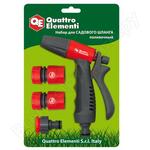 Фото №2 Пистолет поливочный + соединители (12.7 мм) QUATTRO ELEMENTI 241-321