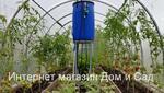 фото Капельная эмиттерная лента полива растений в теплице Tuboflex длина 25 метров шаг 40 см
