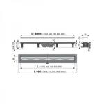 Фото №2 Душевой лоток AlcaPlast Simple APZ8-950