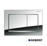 Фото №2 GEBERIT Omega 30 115.080.KH.1 Накладная панель для унитаза (Хром | Матовый хром)