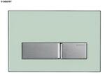 фото GEBERIT Sigma 50 115.788.SE.1 Накладная панель для унитаза (зеленое стекло)