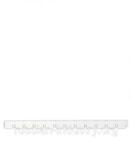 Фото №2 Элемент решетки Грильято папа белый матовый ячейка 50х50 мм 10х40х600 мм