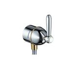 Фото №2 Hansgrohe Axor Carlton Fixfit Stop 17882090 Шланговое подсоединение (хром/золото)