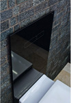 фото Комплект TECELux для установки унитаза -биде (Geberit Aquaclean Sela)) с верхней панелью из черного стекла с механическим блоком управления стекло черное