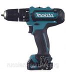 Фото №2 Дрель-шуруповёрт аккумуляторная ударная Makita HP331DWAE 10.8 В 2.0 Ач 30 Нм Li-Ion