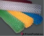 Фото №2 Продажа сетки плетеной с полимерным покрытием