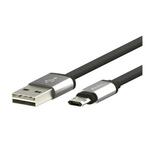 Фото №2 PARTNER Кабель micro USB 1 м 2.4A плоский двухсторонний Partner