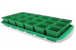 фото Набор пластиковый для рассады " Урожай-МИНИ 24" 24 стаканчиков для томатов