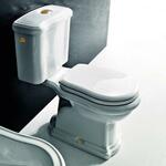 Фото №2 Унитаз моноблок Kerasan Retro слив в пол