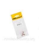 Фото №2 ПЕРЕХОД соединитель x3 гн F (F-тройник) PROCONNECT Индивидуальная упаковка 1 шт