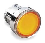 фото Головка желтой кнопки 22мм с подсветкой Schneider Electric ZB4BW353