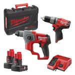 Фото №2 Milwaukee M12 CPP2B-402C Набор Аккумуляторных инструментов