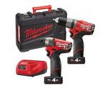 Фото №2 Milwaukee M12 PP2A-402C Набор Аккумуляторных инструментов