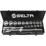 Фото №2 Набор инструмента 6524 SELTA 3/4" 24пр. (6-гран.) SELTA