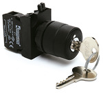 фото Кнопки с ключом EMAS 22 мм серии B IP50