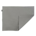фото Двухсторонняя салфетка под приборы из умягченного льна серого цвета essential 35х45 (63134)