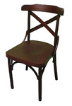 фото Деревянный венский стул Римио с жестким сиденьем .