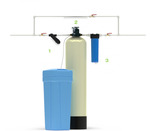 фото Гейзер Установка для обезжелезивания и умягчения воды WS10x44/5Mn (Экотар В) с ручным управлением