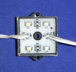 фото Светодиодный модуль (кластер) 4 X LED 3528 белый металл IP-65